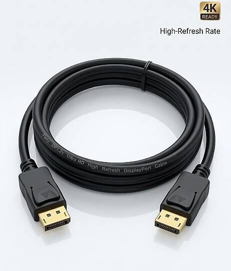 Molix MX-3810 DisplayPort v1.2 10 Metre 4K 60Hz / 1080p 240Hz Altın Uçlu DP Kablo - 3